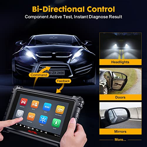 Autel Scanner MaxiCOM MK906 Pro: 2024 Upgrade, ECU Coding, Bi-Directional Control, 40+ Services Z95066