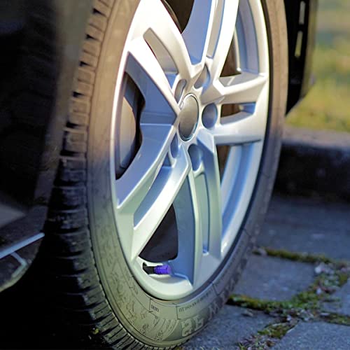 Tire Valve Stem Caps, 12 Pack, Hexagon Shape, Dustproof, Leak-Proof for Cars, Trucks, Bikes N6750