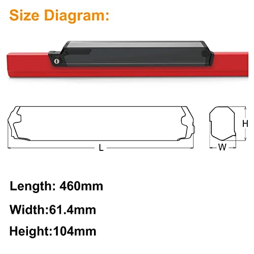 48V 17.5Ah 840Wh Lithium Ebike Battery Pack for Electric Bicycle X9444