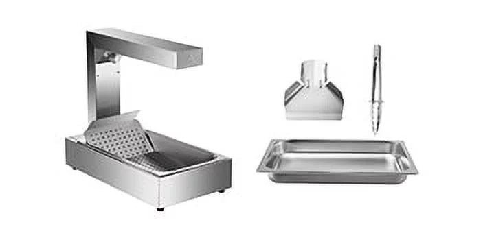 Food Warmer with Heat Lamp and Drip Pan O932407