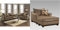 Roundhill Furniture Camero Cafe Sofa, Loveseat & Accent Chair 3 Piece Set