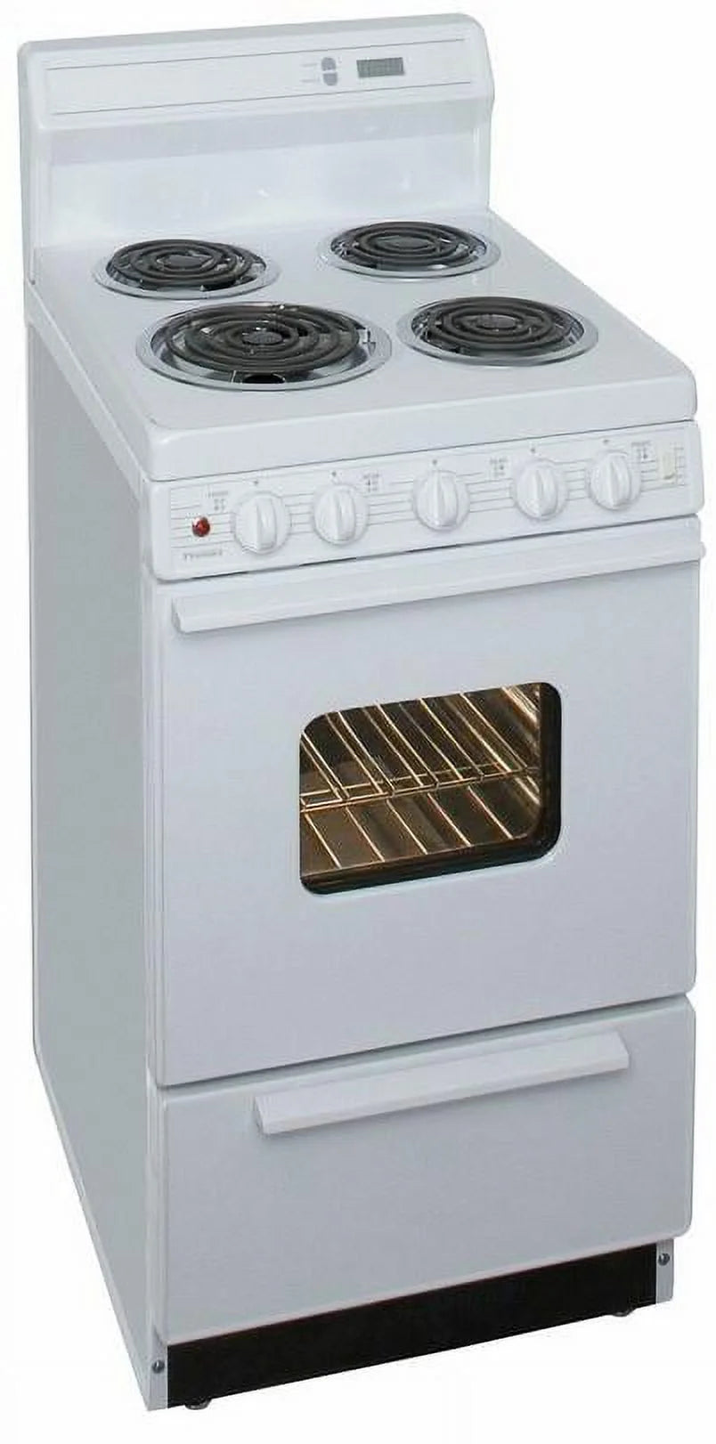 20" Freestanding Coil Electric Range White Z4508