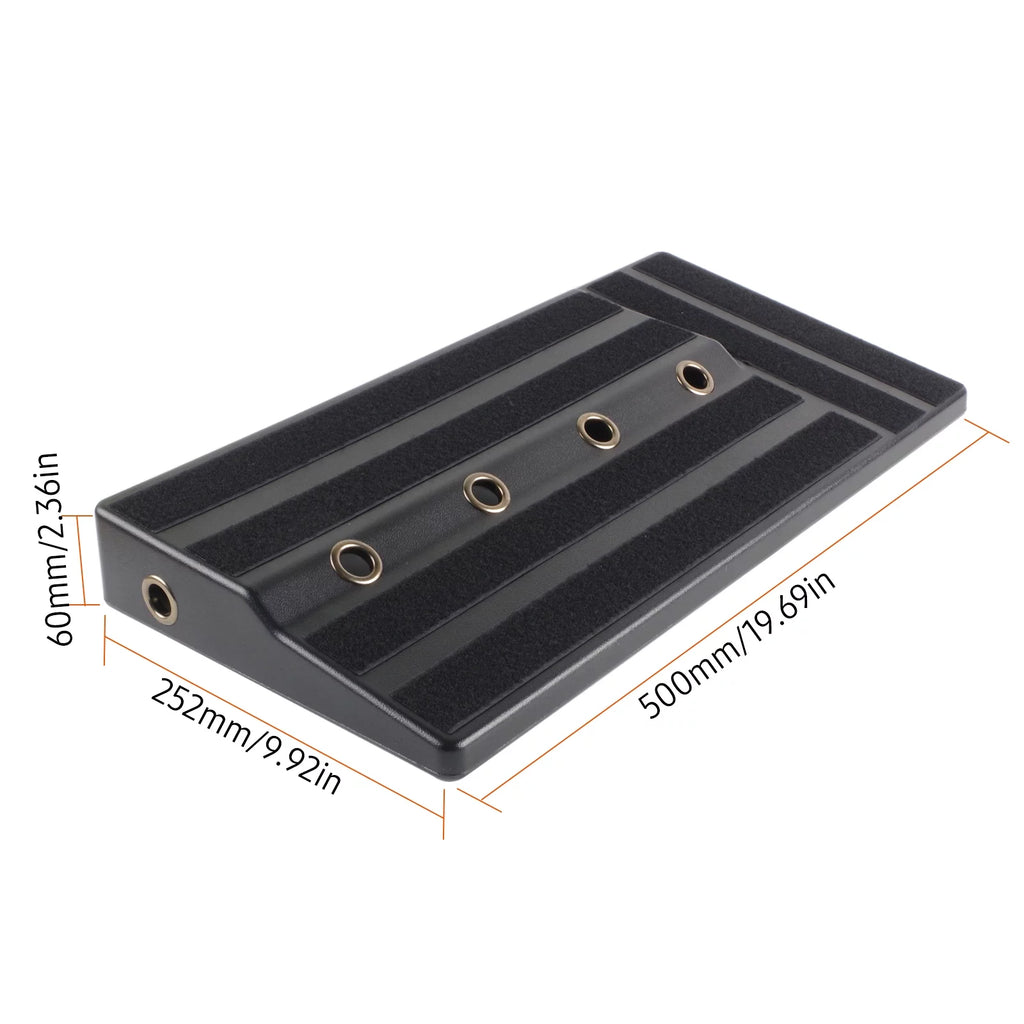 Big Size Guitar Effects Pedal Board with Sticking Tape Q200