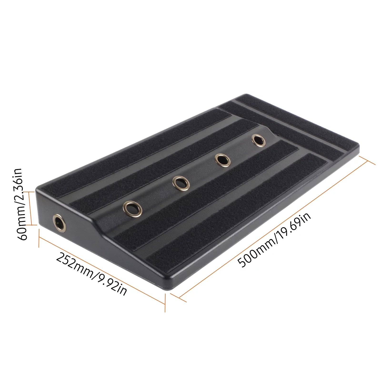 Big Size Guitar Effects Pedal Board with Sticking Tape Q200