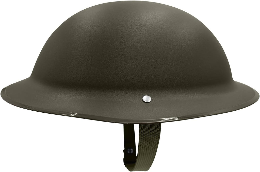 British Army Helmet Costume Hat, Olive Drab Green, Adjustable O116