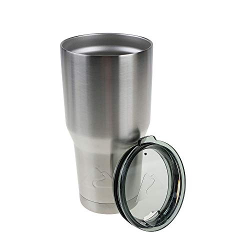 30 oz Double-Wall Vacuum-Sealed Stainless Steel Tumbler Y4627