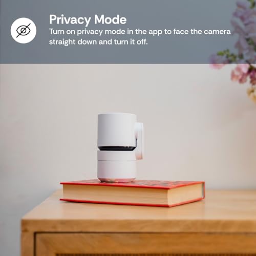Indoor Security Camera with 360-Degree Pan/Tilt, AI Motion Detection, Night Vision, Two-Way Audio, Wi-Fi F45987