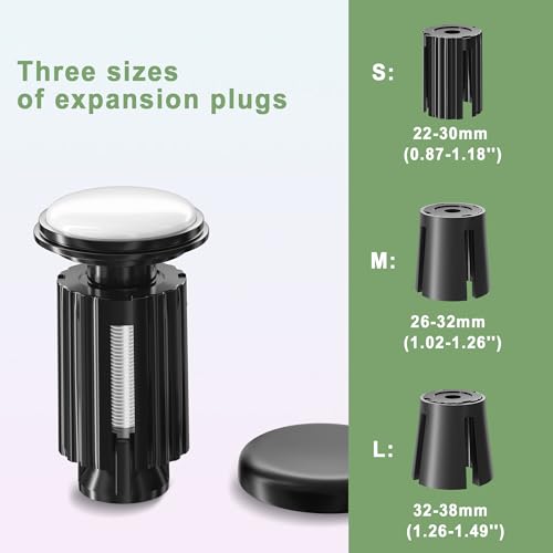 Bike Mount for AirTag, Anti-Theft Holder for Front Fork 22-38mm, Hidden & Stable Bicycle Mount R884728