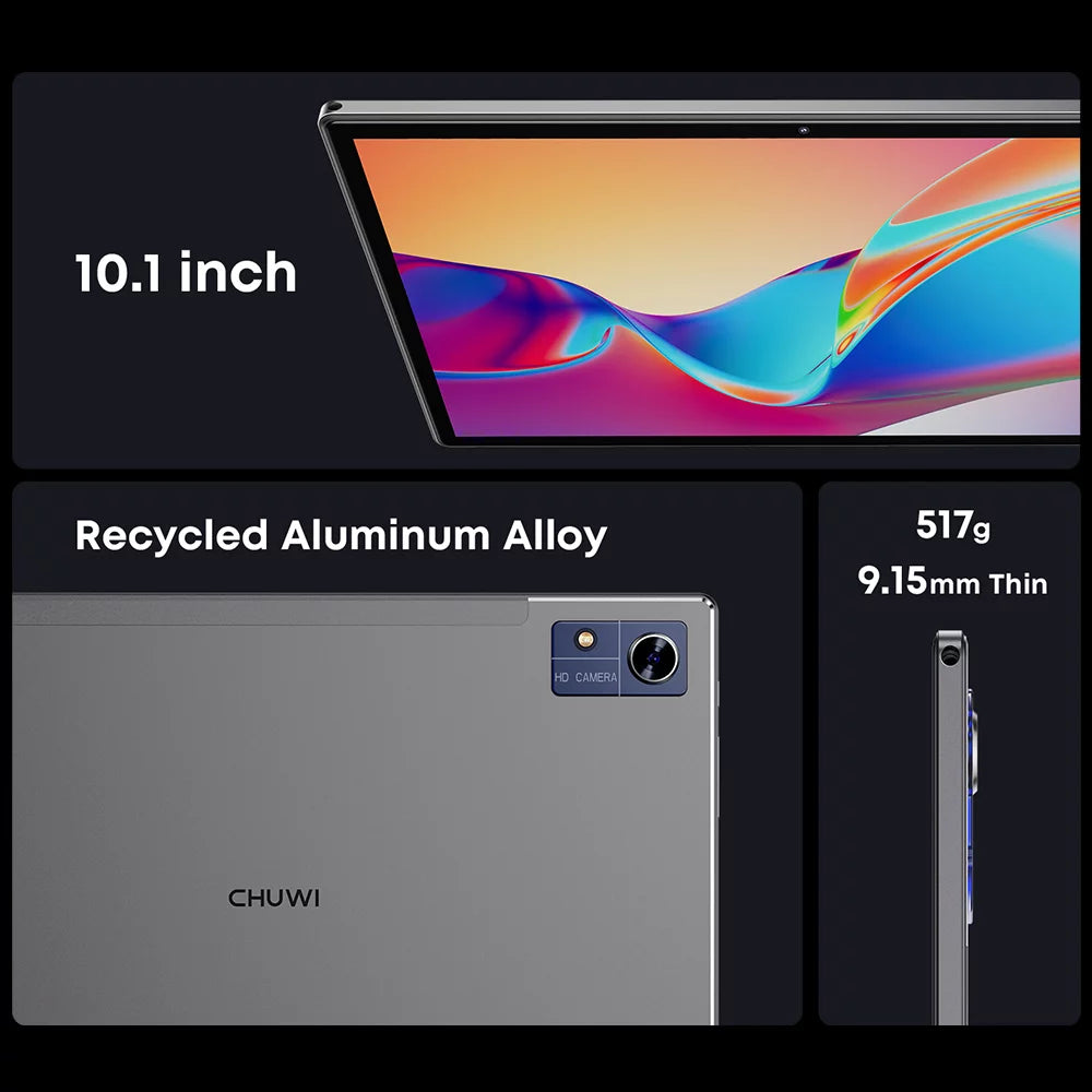 10.51" Tablet 128GB 4GB RAM Android 13 4G LTE W253