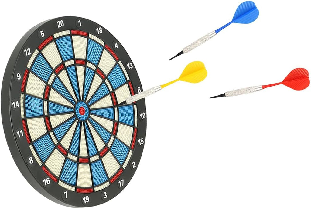 12 Pcs Plastic Soft Tip Darts for Dartboard Y963