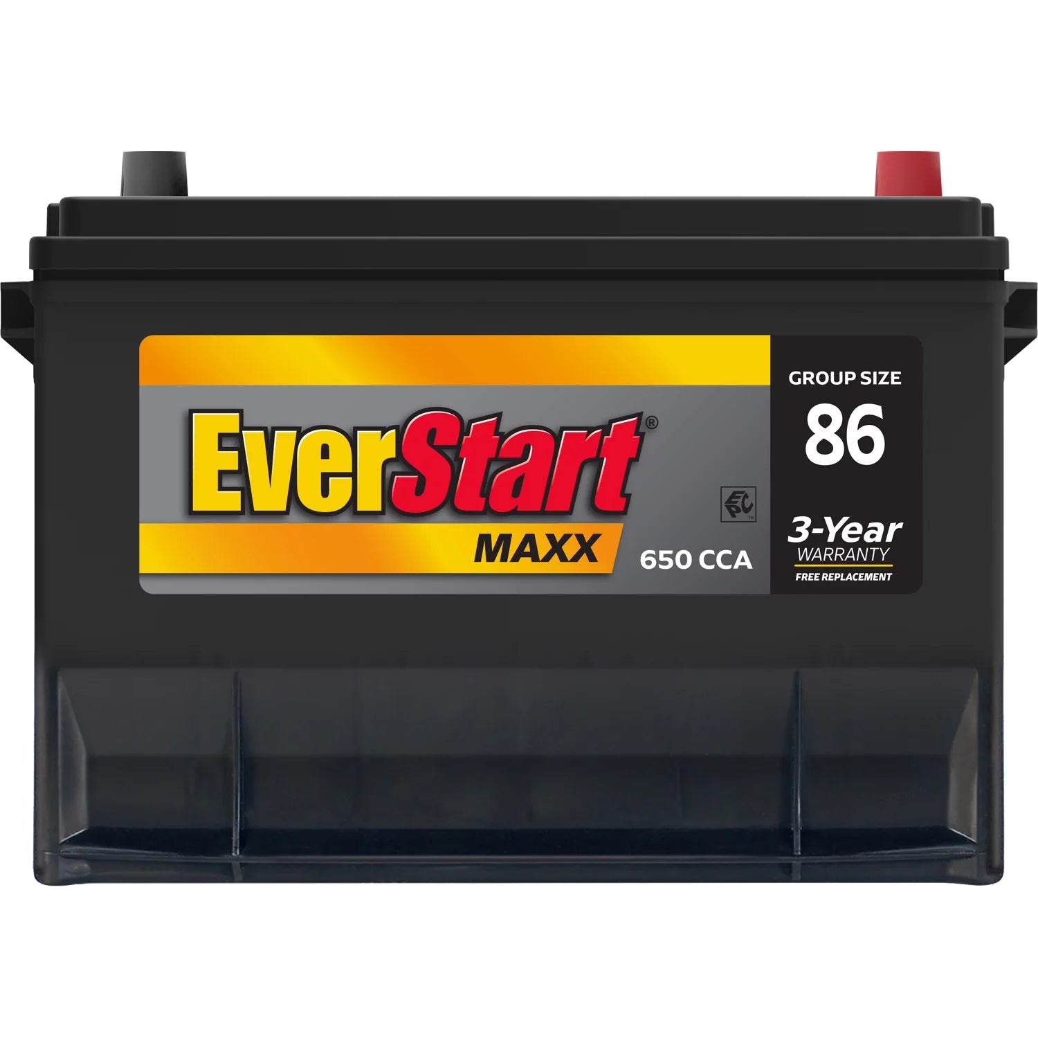 Group Size 86 12V Automotive Battery, 650 CCA E26032
