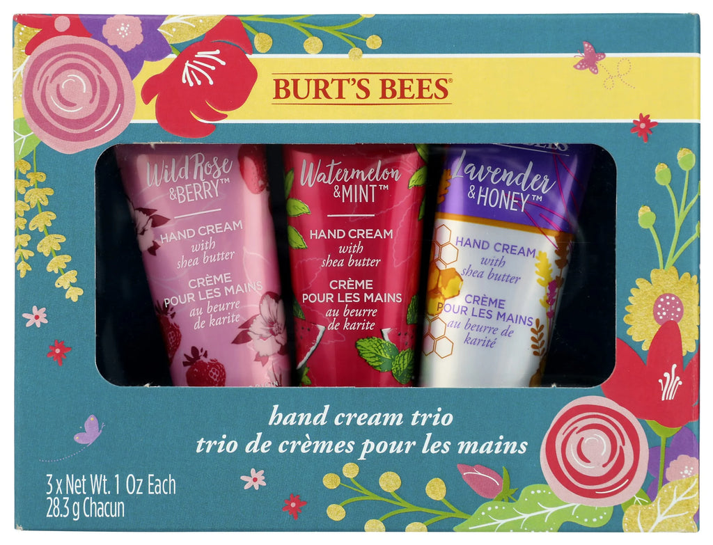 Burts Bees Hand Cream Trio Gift Set, 3 Ct