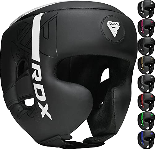 RDX Boxing Headgear, MMA Training, Adjustable Padded Kara,Muay Thai Headgear, Kickboxing, Sparring, Martial Arts, Karate, Taekwondo Helmet