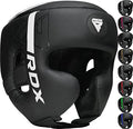 RDX Boxing Headgear, MMA Training, Adjustable Padded Kara,Muay Thai Headgear, Kickboxing, Sparring, Martial Arts, Karate, Taekwondo Helmet