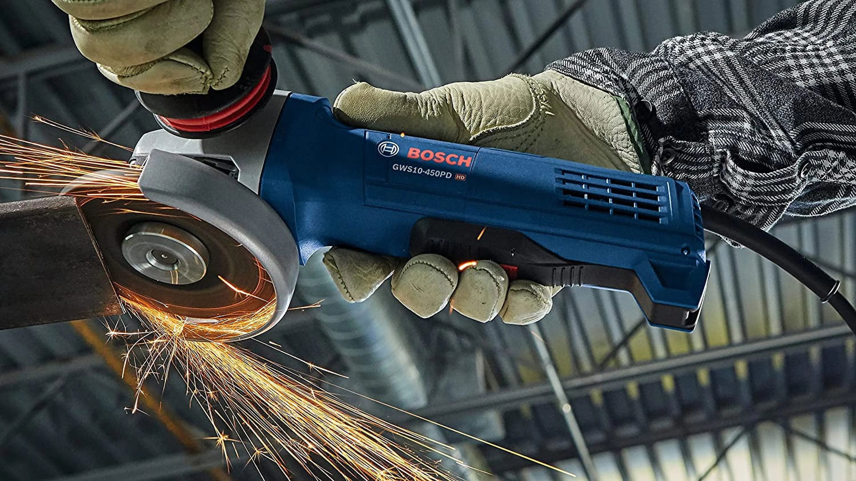 Angle Grinder with Paddle Switch L24458