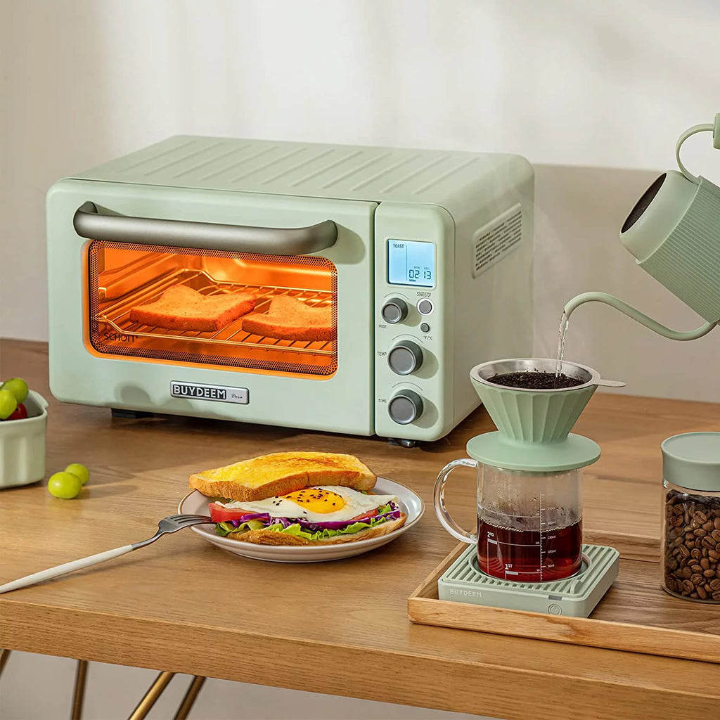 7-in-1 Digital Air Fryer Toaster Oven, 11QT, Mint Green L904