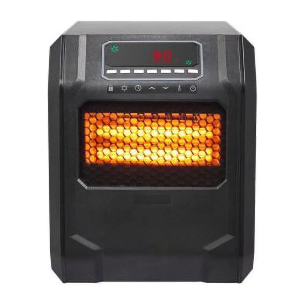 Portable Electric Infrared Space Heater with Remote J61549