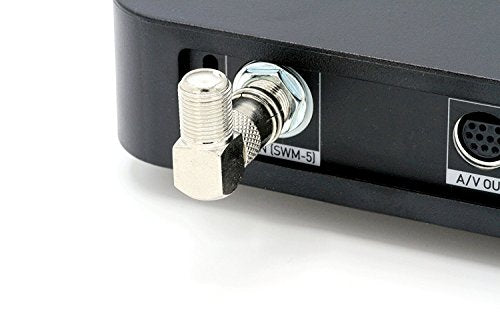 Coaxial Cable Right Angle Connector 4 Pack for TV Mounting R71702