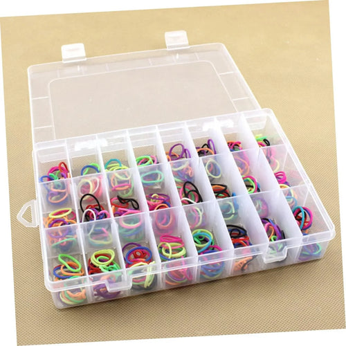 12 Pcs Plastic Storage Box Jewelry Organizer with Compartments P168304