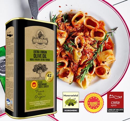Extra Virgin Olive Oil, Cold Pressed, Single Origin, 1 Liter Tin T119