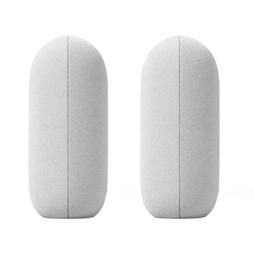 Smart Speakers (2-Pack) – Wireless Bluetooth & Wi-Fi Home Speaker Bundle with Stereo Sound B20740