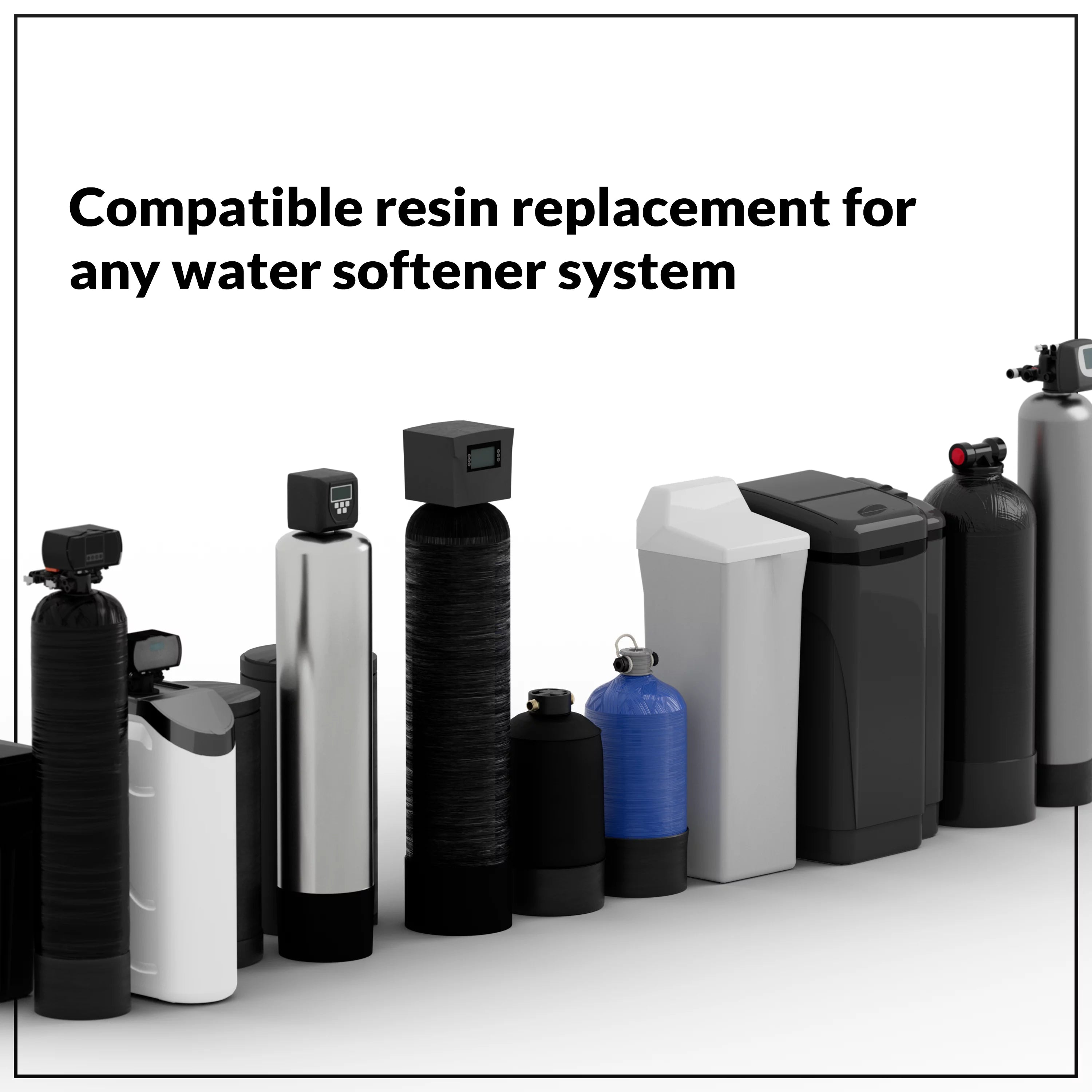Water Softener Resin Media Replacement 0.25 CuFt D816768