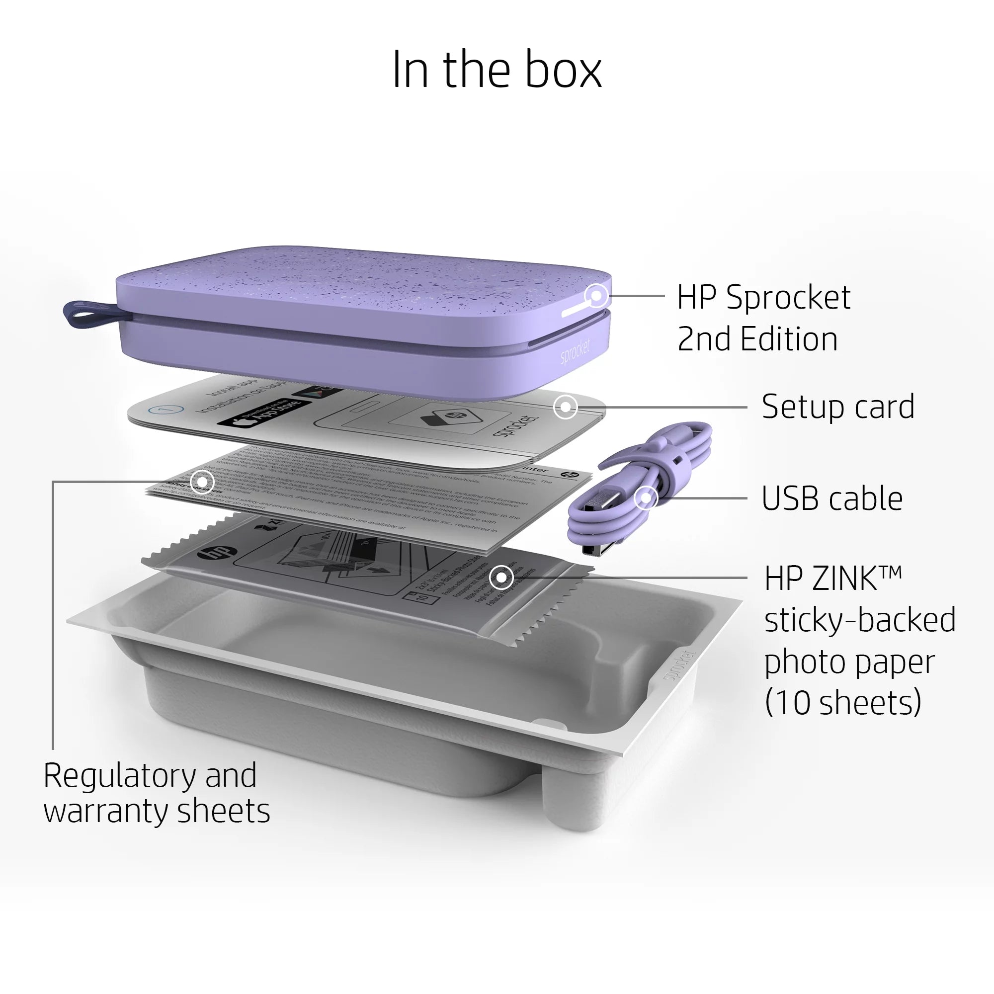 Portable 2x3" Instant Photo Printer P342145