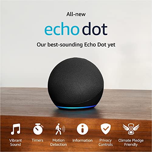 Echo Dot 5th Gen Smart Speaker with Alexa, Glacier White I29590