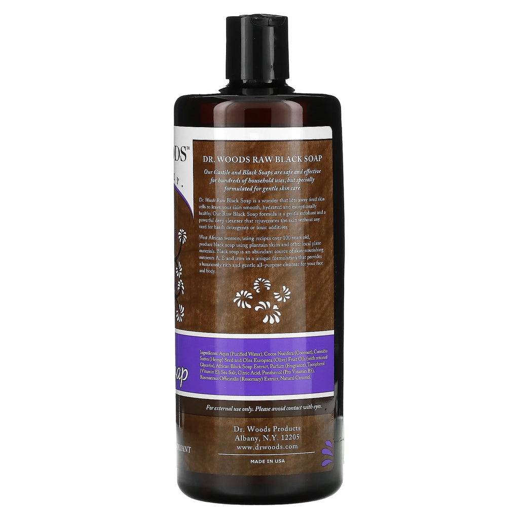 Raw Black Soap, 32 fl oz R642618
