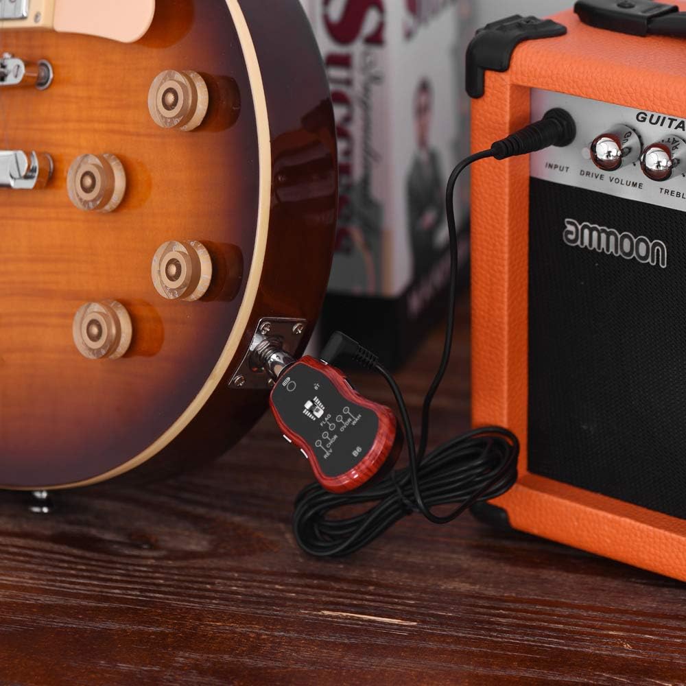 Portable Guitar Effect Synthesizer with 5 Effects and Rechargeable Battery O255489