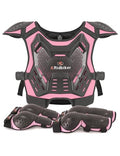 Kids Dirt Bike Gear Motocross Chest Protector Motorcycle Protective Gear Armor Vest Knee Guards Elbow Pads Dirt Bike Riding Gear for Baby Biker ATV