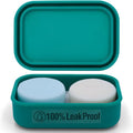 Enhanced Leak Proof Travel Soap Case, AIMAIAIMAI Silicone Soap Container with Draining Layer, Portable Bar Soap Holder for Bathroom, Camping, Gym, Easy to Clean (Off-White)