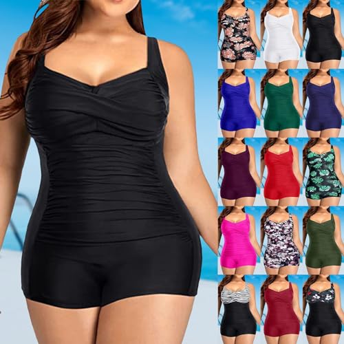 Plus Size One Piece Swimsuit for Women I344991