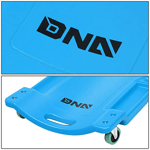 Low Profile Automotive Creeper with Padded Headrest, Red U80837
