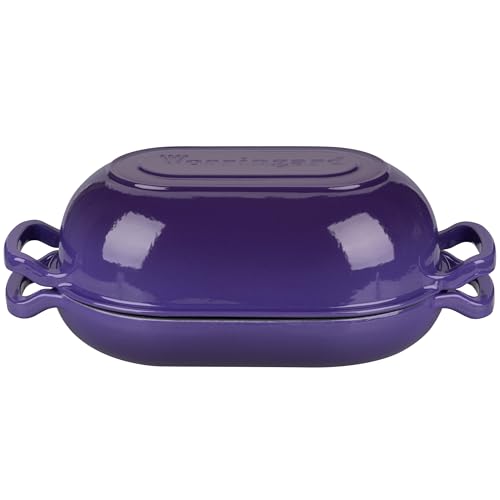Enameled Cast Iron Dutch Oven with Lid for Bread Baking, 5QT M245