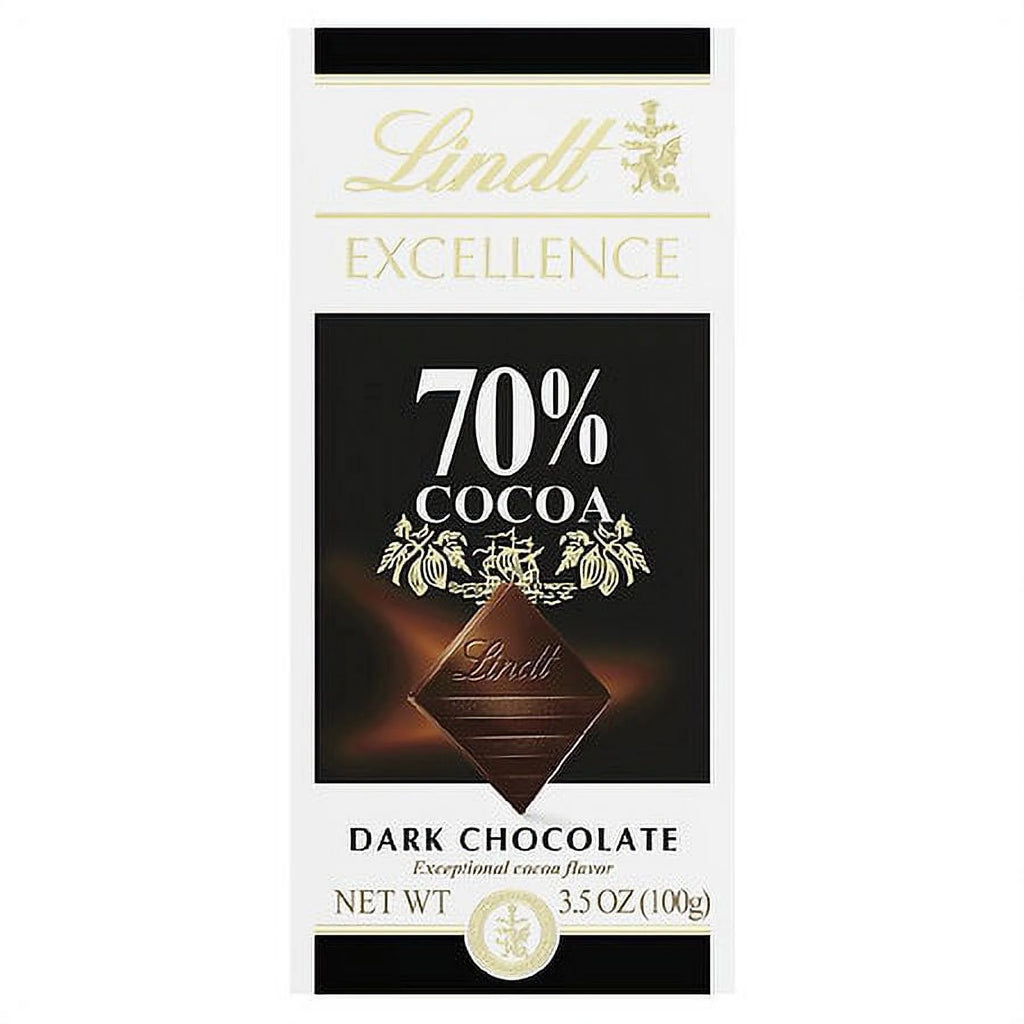 70% Cocoa Dark Chocolate Bar 3.5oz, 2-Pack C9989