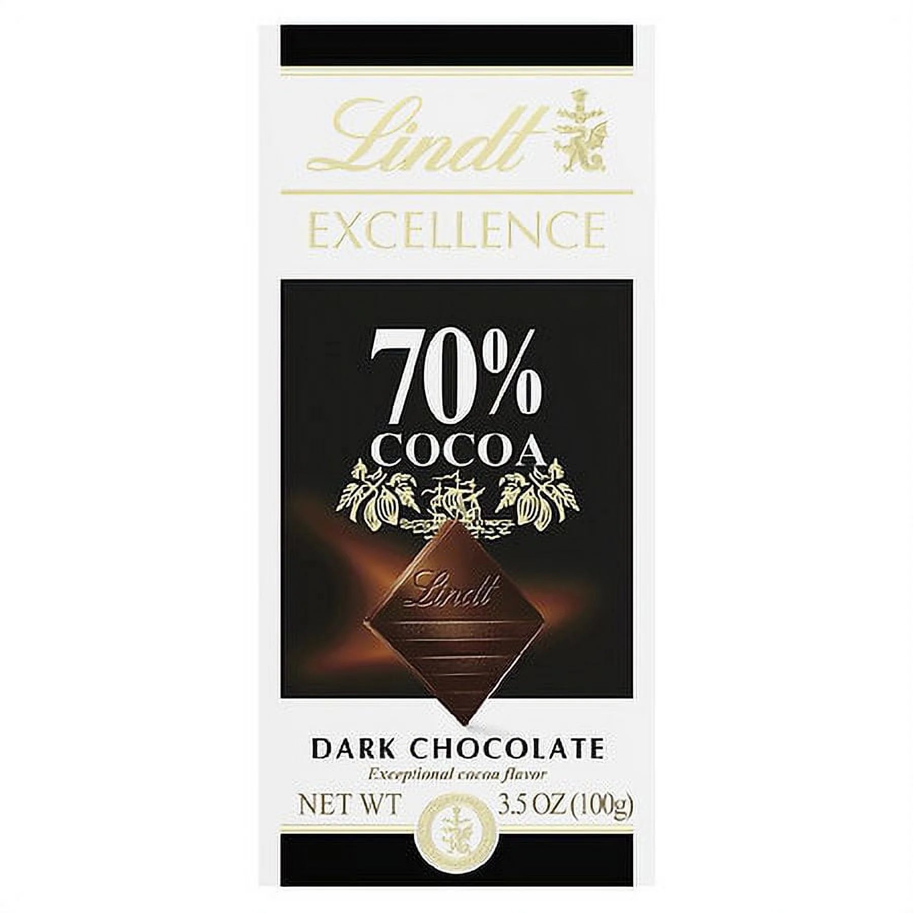 70% Cocoa Dark Chocolate Bar 3.5oz, 2-Pack C9989