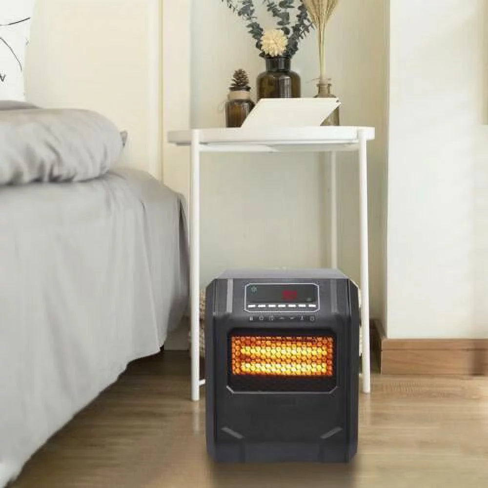 Portable Electric Infrared Space Heater with Remote J61549