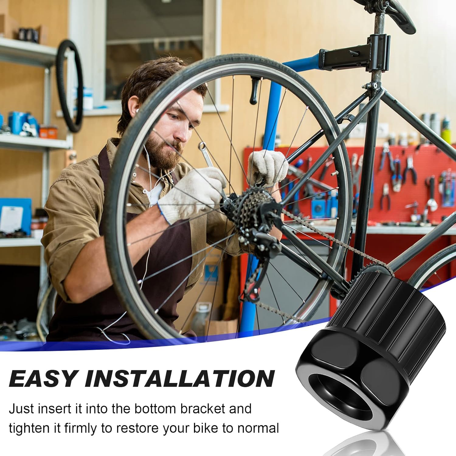 Bike Freewheel Remover Tool for Cassette Lockring L98822