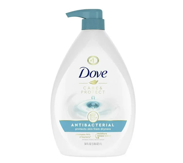 Antibacterial Liquid Body Wash, 34 oz X400