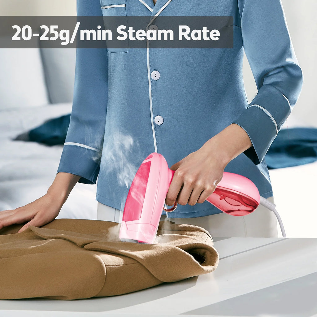 Handheld Travel Steamer for Clothes, Portable Fabric Wrinkle Remover D66920