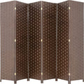 Room Divider, 4 Panel Room Dividers and Folding Privacy Screens 6FT Tall Wall Divider Wood Screens Dorm Partitions Freestanding Temporary Wall Room Furniture Separators- Black