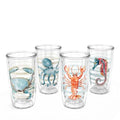 Double Walled Insulated Tumbler Travel Cup, 16oz, 4pk R44925