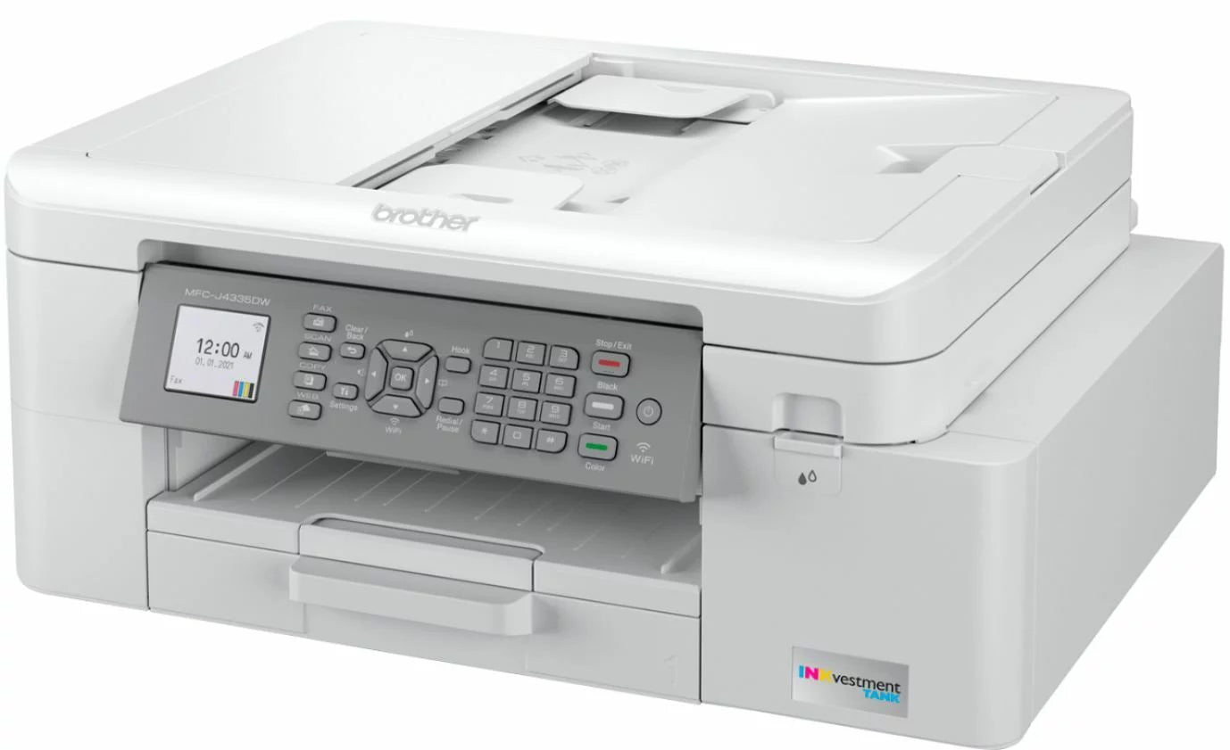 Wireless All-in-One Inkjet Printer with Scanner and Fax J433