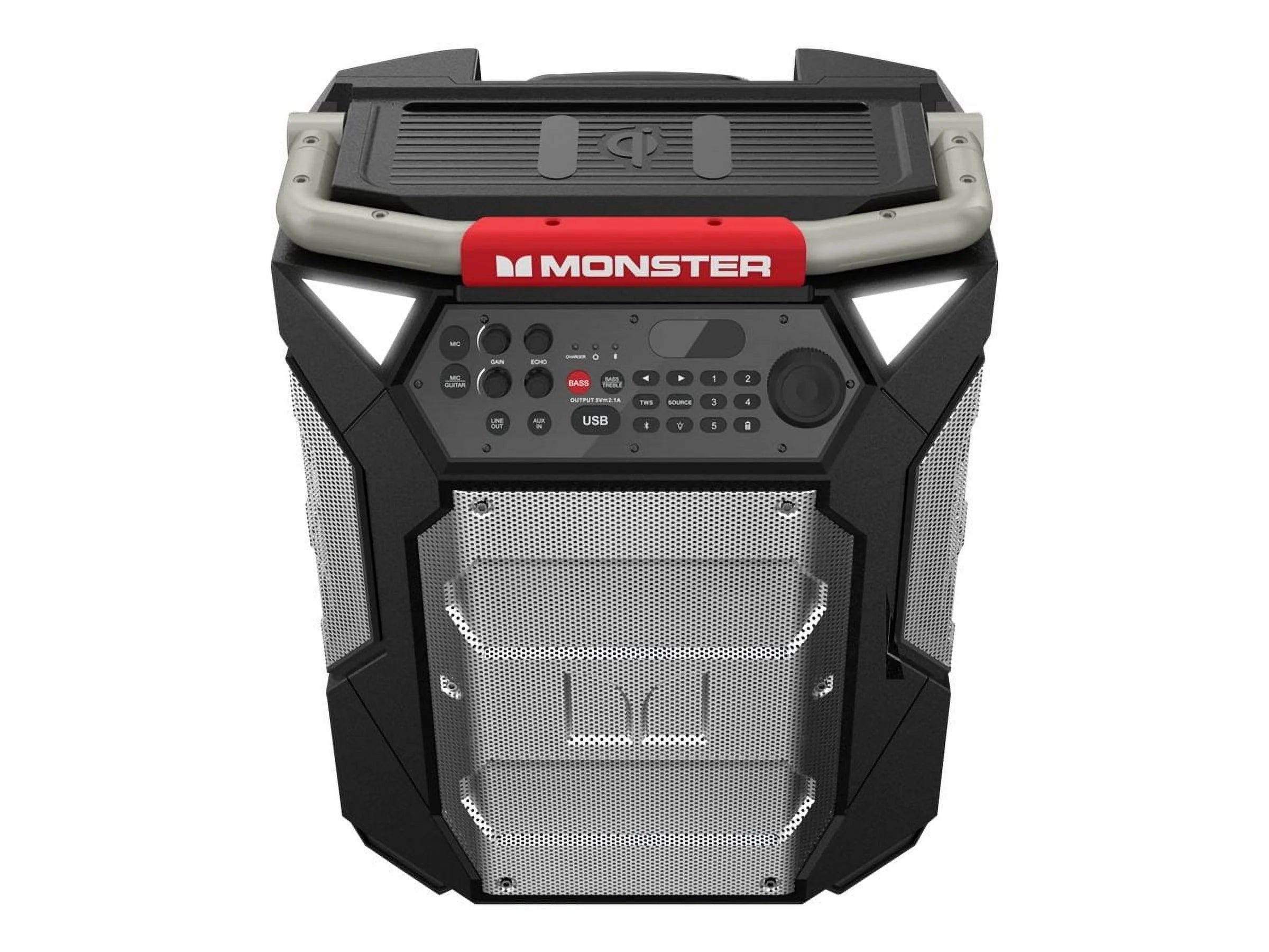 Portable Wireless Speaker for Indoor & Outdoor Use - Black D43123