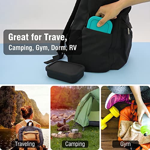 Leak Proof Travel Soap Case with Draining Layer, Portable Bar Soap Holder I7558