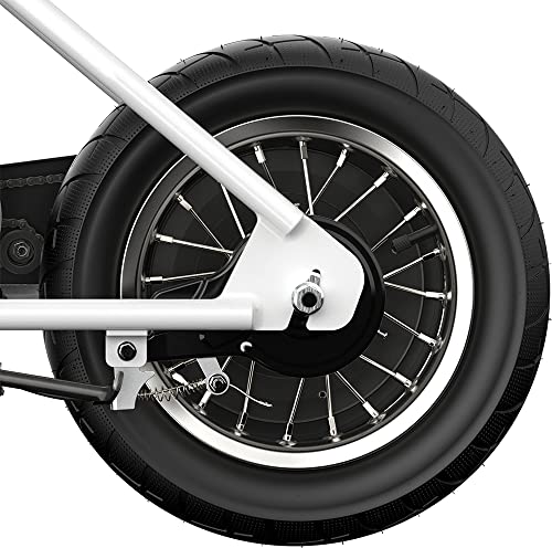 24V Electric Minibike with Retro Style, 12" Air-Filled Tires Z9951