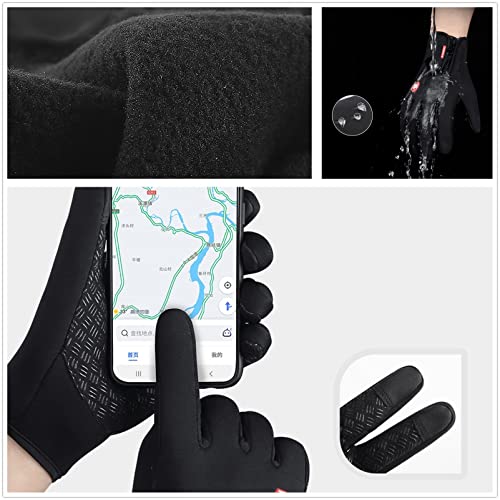 Waterproof Thermal Winter Gloves for Cycling Driving Motorcycle L355160