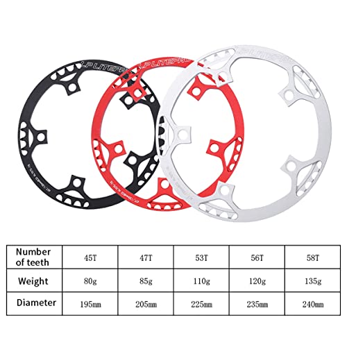 Folding Bike Crank Arm Set 170mm Single Speed Chainring X8793