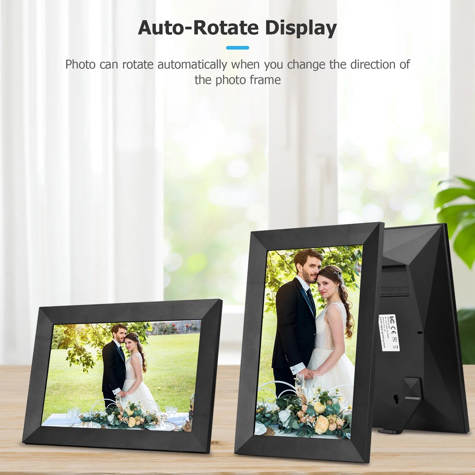 Smart WiFi Photo Frame 10.1 Inch HD Touchscreen Y362